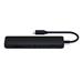 Satechi USB-C Slim Multiport adaptér with Ethernet - Black Aluminium ST-UCSMA3K