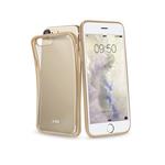 SBS - Extra Slim Gold Collection puzdro pre iPhone 8/7/6S/6, transparentná zlatá TECOVERSLIMIP7G