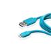 SBS - Kábel USB/MFI Lightning, 1 m, modrá TECABLEUSBIP5A