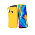 SBS - Puzdro Rubber pre Huawei P30 Lite, žltá TERUBHUP30LY