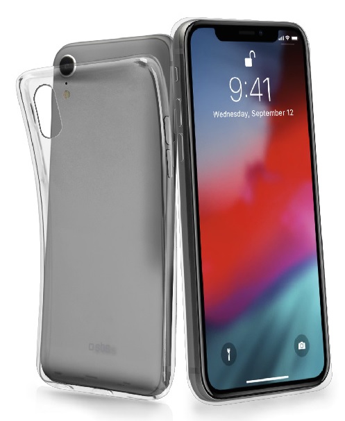 SBS - Puzdro Skinny pre iPhone XR, transparentná TESKINIP61T