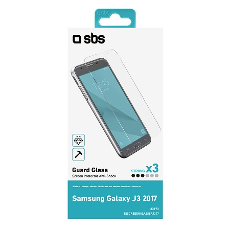 SBS - Tvrdené sklo pre Samsung Galaxy J3 2017 TESCREEENGLASSSAJ317