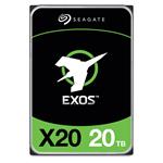 Seagate EXOS X20 Enterprise HDD 20TB 512e/4kn SATA Recertified 1y Warranty ST20000NM007D#rec