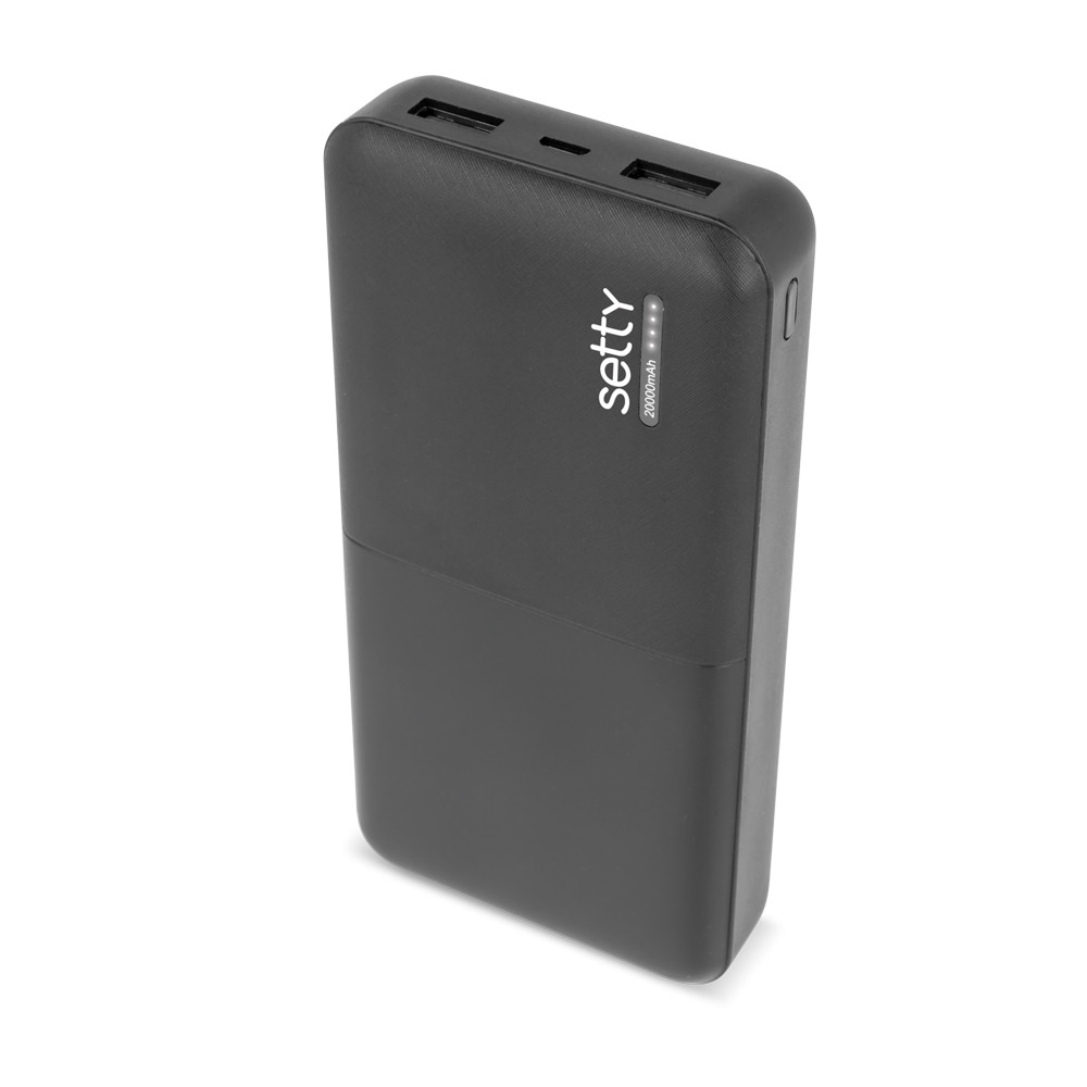 SETTY Power Bank 20000 mAh black 5900495751430