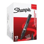 Sharpie, popisovač W10, čierny, 12ks, 1.5-5mm, permanentná S0192654