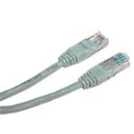 Sieťový LAN kabel UTP crossover patchcord, Cat.5e, RJ45 samec - RJ45 samec, 5 m, netienený, krížený