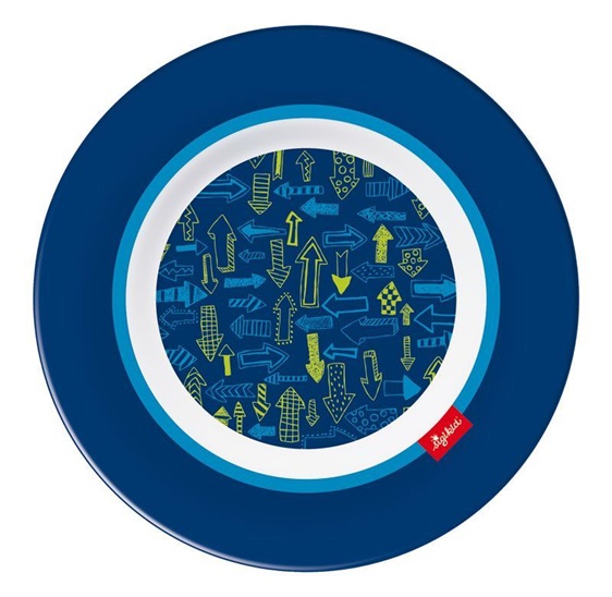 Sigikid Melamin Šipky Arrows Talíř 4001190248155