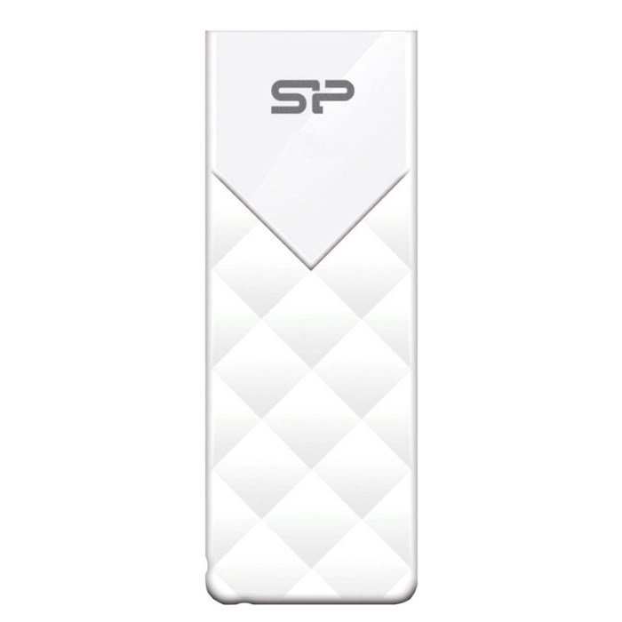 SILICON POWER 8GB USB Flash disk Ultima U03/ USB2.0 / Bílá SP008GBUF2U03V1W