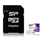 Silicon Power memory card Superior Pro Micro SDXC 128GB UHS-I U3 V30 +adapter SP128GBSTXDU3V20AB