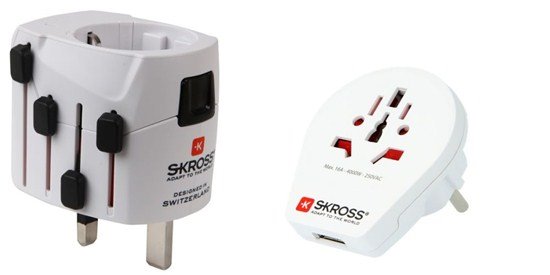 SKROSS Cestovný adaptér SKROSS PRO - World & USB, 6,3A max., uzemnený, vr. univerzálnej USB nabíjačky, pre cellý sv PA41