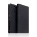 SLG Design puzdro D+ Italian Carbon Leather Diary pre iPhone 14 - Black SD-DPC-DC-IP14-BK