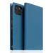 SLG Design puzdro D+ Italian Carbon Leather Diary pre iPhone 14 Plus - Blue SD-DPC-DC-IP14S-BL