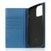 SLG Design puzdro D+ Italian Carbon Leather Diary pre iPhone 14 Pro Max - Blue SD-DPC-DC-IP14PM-BL