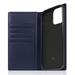 SLG Design puzdro D+ Italian Carbon Leather Diary pre iPhone 14 Pro Max - Navy SD-DPC-DC-IP14PM-NA