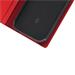 SLG Design puzdro D+ Italian Carbon Leather Diary pre iPhone 14 Pro Max - Red SD-DPC-DC-IP14PM-RD