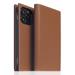 SLG Design puzdro D6 Hybrid Grain Case pre iPhone 14 Pro Max - Saddle Brown SD-D6H-DC-IP14PM-SB