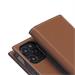 SLG Design puzdro D6 Hybrid Grain Case pre iPhone 14 Pro - Saddle Brown SD-D6H-DC-IP14P-SB