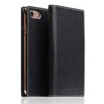 SLG Design puzdro D6 Italian Minerva Leather pre iPhone 7/8/SE 2020 - Black D6IMLIP7-05