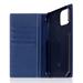 SLG Design puzdro D8 Full Grain Leather pre iPhone 12 Pro Max - Navy Blue SD-D8G-DC-IP12PM-NB