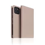 SLG Design puzdro D8 Full Grain Leather pre iPhone 13 - Light Cream SD-D8G-DC-IP13-LC