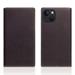 SLG Design puzdro D8 Full Grain Leather pre iPhone 14 - Brown Cream SD-D8G-DC-IP14-BC