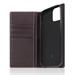 SLG Design puzdro D8 Full Grain Leather pre iPhone 14 - Brown Cream SD-D8G-DC-IP14-BC