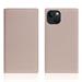 SLG Design puzdro D8 Full Grain Leather pre iPhone 14 - Light Cream SD-D8G-DC-IP14-LC