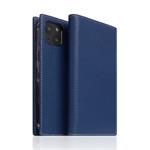 SLG Design puzdro D8 Full Grain Leather pre iPhone 14 - Navy Blue SD-D8G-DC-IP14-NB