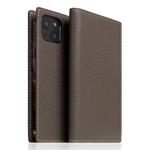 SLG Design puzdro D8 Full Grain Leather pre iPhone 14 Plus - Etoff Cream SD-D8G-DC-IP14S-EC