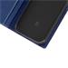 SLG Design puzdro D8 Full Grain Leather pre iPhone 14 Plus - Navy Blue SD-D8G-DC-IP14S-NB