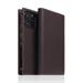 SLG Design puzdro D8 Full Grain Leather pre iPhone 14 Pro - Brown Cream SD-D8G-DC-IP14P-BC