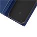 SLG Design puzdro D8 Full Grain Leather pre iPhone 14 Pro - Navy Blue SD-D8G-DC-IP14P-NB