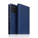 SLG Design puzdro D8 Full Grain Leather pre iPhone 14 Pro - Navy Blue SD-D8G-DC-IP14P-NB