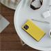 SLG Design puzdro D8 Neon Full Grain Leather Diary pre iPhone 13 - Lemon SD-D8N-DC-IP13-LM