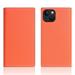 SLG Design puzdro D8 Neon Full Grain Leather Diary pre iPhone 14 - Coral SD-D8N-DC-IP14-CR