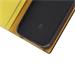 SLG Design puzdro D8 Neon Full Grain Leather Diary pre iPhone 14 - Lemon SD-D8N-DC-IP14-LM