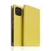 SLG Design puzdro D8 Neon Full Grain Leather Diary pre iPhone 14 - Lemon SD-D8N-DC-IP14-LM