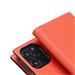 SLG Design puzdro D8 Neon Full Grain Leather Diary pre iPhone 14 Pro - Coral SD-D8N-DC-IP14P-CR