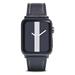 SLG Design remienok D8 Edition pre Apple Watch 42/44/45mm - Black Blue SD-D8G-BS-AW44-BB