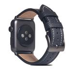 SLG Design remienok D8 Edition pre Apple Watch 42/44/45mm - Black Blue SD-D8G-BS-AW44-BB