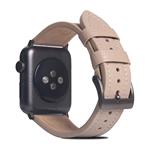 SLG Design remienok D8 Edition pre Apple Watch 42/44/45mm - Light Cream SD-D8G-BS-AW44-LC