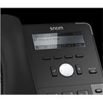 Snom IP telefon D715, 4 SIP, 4-řádkový displej, 10/100/1000 Mbps, Wi-Fi, USB, PoE