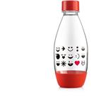 SodaStream Lahev dětská 0.5l Smajlík červená 8719128113562