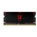 SODIMM DDR4 4GB 2400MHz CL15 SR GOODRAM IRDM, black IR-2400S464L15S/4G