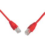 Solarix Kabel Patch SFTP C5E PVC 10m červený snag-proof C5E-315RD-10MB 28461009