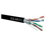 Solarix Kabel STP drát CAT6A STP PE Fca 500m/cívka SXKD-6A-STP-PE 26000040