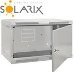 SOLARIX Nástenný rozvádzač SENSA 12U 400mm, plech 83000084L