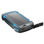 Solárna outdoorová powerbanka Viking E24W 24000 mAh, bezdrôtové nabíjanie