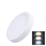 Solight LED mini panel CCT, prisazený, 12W, 900lm, 3000K, 4000K, 6000K, okrúhly WD170