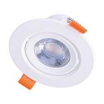 Solight LED podhľadové svietidlo bodové, 9W, 720lm, 3000K, okrúhle, biele WD214